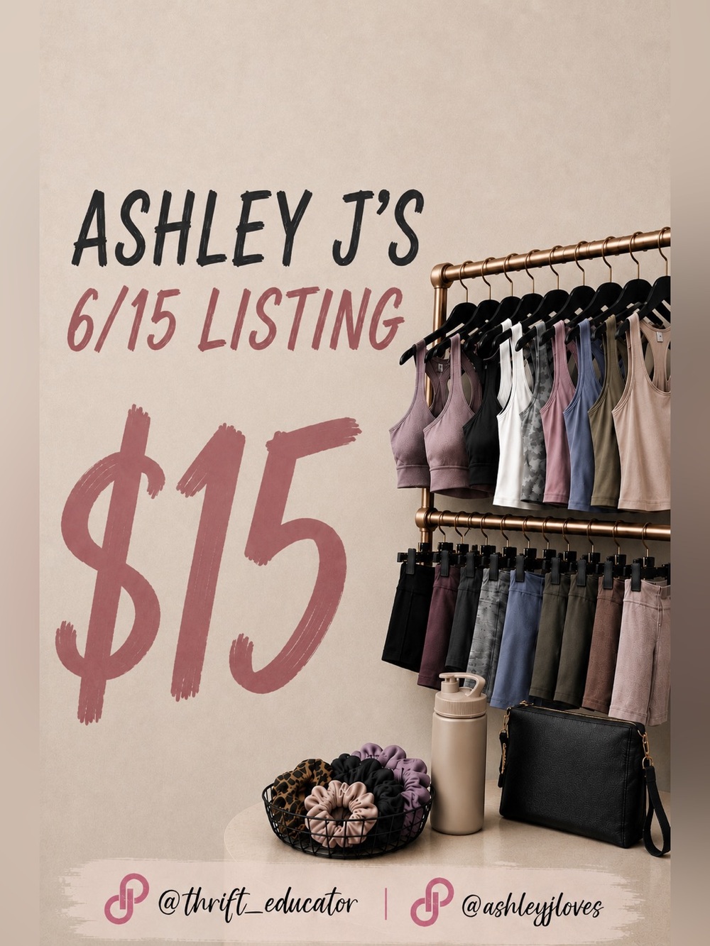 6/15 LISTING $15 START
